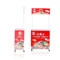 Exhibition Display Trade Show Advertising Promotion Sampling Tables Plastic Foldable Outdoor Marketing Promotional Pop up Table