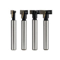 4PC Keyhole Router Bits Set Milling Cutter Solid Carbide CNC Router Bit for Wood Medium Carbon Steel Carbide ODM OEM CE ISO