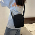 Best Small Black Designer Waterproof Mens Canvas Sling Day Pack for Travel