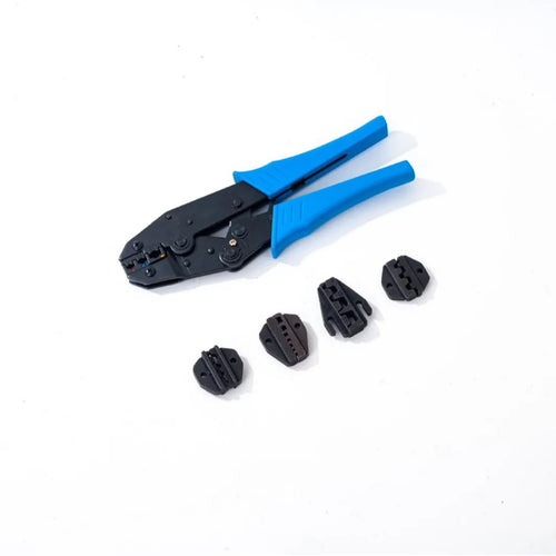 0.5 6mm Ratchet Crimping Pliers Labor Saving Cold Pressing Multi Jaw Durable Pliers Electrical Wiring Reliable Pliers
