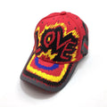 Xuancui Manufacture Custom Made High Quality Cotton Printing 6 Panel love Sports Baseball Cap Wholesale