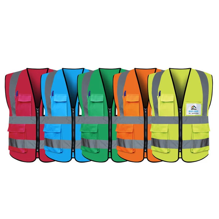 High Vis Jacket Reflective Safety Vest Hs Code Construction Apparel Safety Clothing High Visibility Vest Safety Clothes