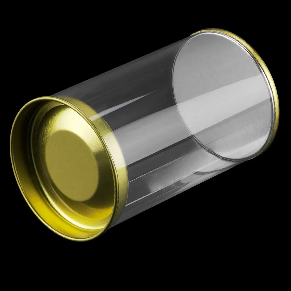 Manufacturer Cylindrical Pvc Transparent Cylinder Pet Blister UV Printing Plastic Cylinder Packaging Box