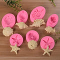 HY Sea Silicone Candy Clay Gumpaste Sugar Fondant Molds