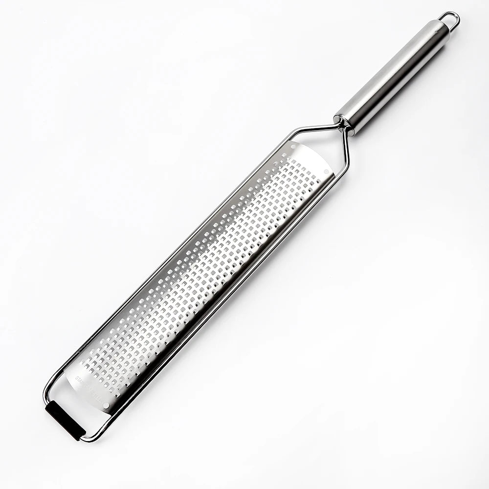 Citrus Zester & Cheese Grater Razor-Sharp Stainless Steel Blade Parmesan Cheese Lemon Ginger Garlic Vegetables Fruits-Safe Tools