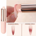 Silicone Nail Art Brush Reusable Mirror Powder Pigment Applying Manicure Tool Gradient Effect Silicone Nail Arts DIY Applicator