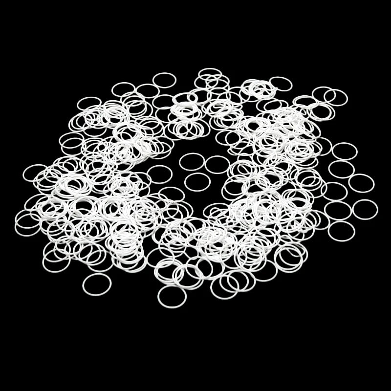 Custom NBR FKM FFKM EPDM Silicone Rubber O Ring Different Materials Specifications Come to the Drawing and Sample