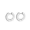 Factory Wholesale Small Wholesale 925 Sterling Silver Jewelry Hoop Moissanite Earrings for Women Men