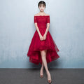 S-XL Off Shoulder Style Bridesmaid Dress Women's Banquet Dress Evening Dress