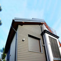 Easy Install Outdoor Cladding Wood Plastic Composite Fluted Exterior WPC Wall Panel