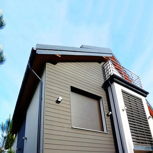 Easy Install Outdoor Cladding Wood Plastic Composite Fluted Exterior WPC Wall Panel