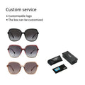New Arrivals Fashion Large Frame Uv400 Protection Shades Oversized Square Vintage Sunglasses for Women