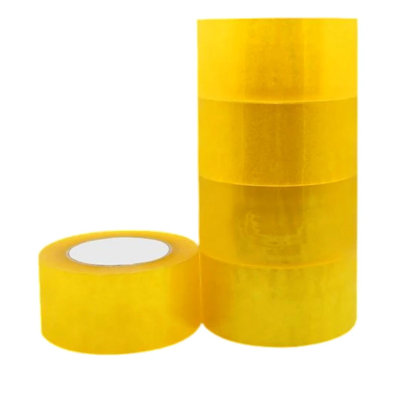 Acrylic Water-Activated Adhesive Tape Box Packaging with Sticky Logo Gum Jumbo Roll Clear BOPP & OPP Packing for Carton Sealing
