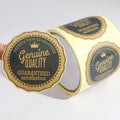 Custom Printing Waterproof Label Round Vinyl Stickers Roll Business Product Sticker Logo Labels