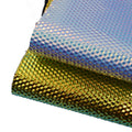 Illusion Diamond Shape Shiny  Synthetic Leather for Bag for Package