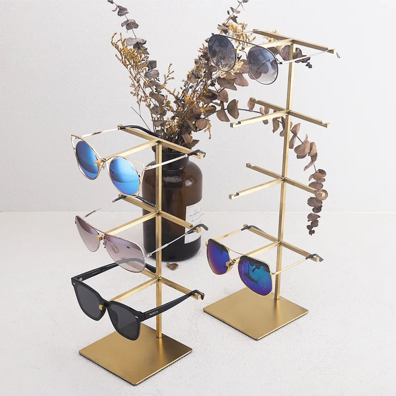 High-End Multi-Layer Glasses Display Rack Storage & Counter Display for Sunglasses & Optical Glasses Premium Shop Display
