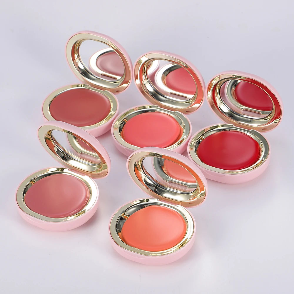 Face Balm Hydrated Cheek Cushion Blusher Silky Smooth Custom Vegan Cream Blusher Private Label Blush