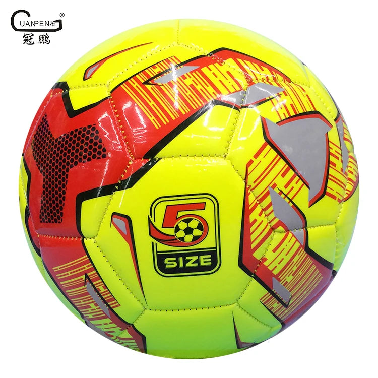 OEM / ODM Good Quality PVC Foam Leather Official Size 5 Custom Print Football Ball