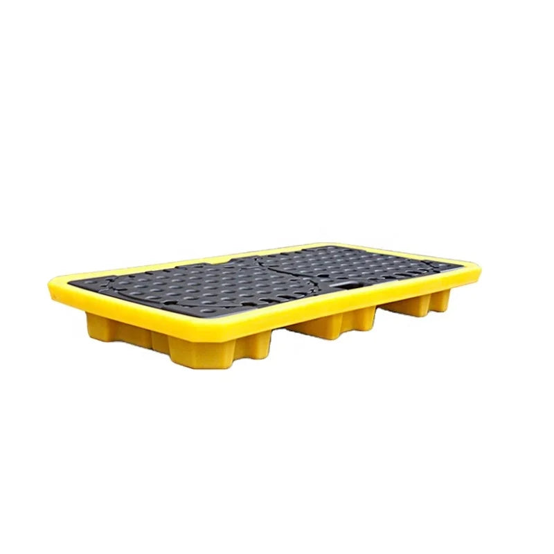Anti Spill Pallet Oil Drip Spill Tray 2 Drums for Spillage Control