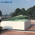 Remote Control Electric Solar System Linear Actuator Door Operators Automatic Dual Swing Gate Opener Courtyard Contemporary Park