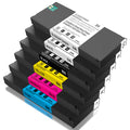 Ocbestjet 5 Colors 220ML BN20 BN-20 DTF Compatible Ink Cartridge for Roland RS-640 RS-540 XJ-740 Printer One Time Chip