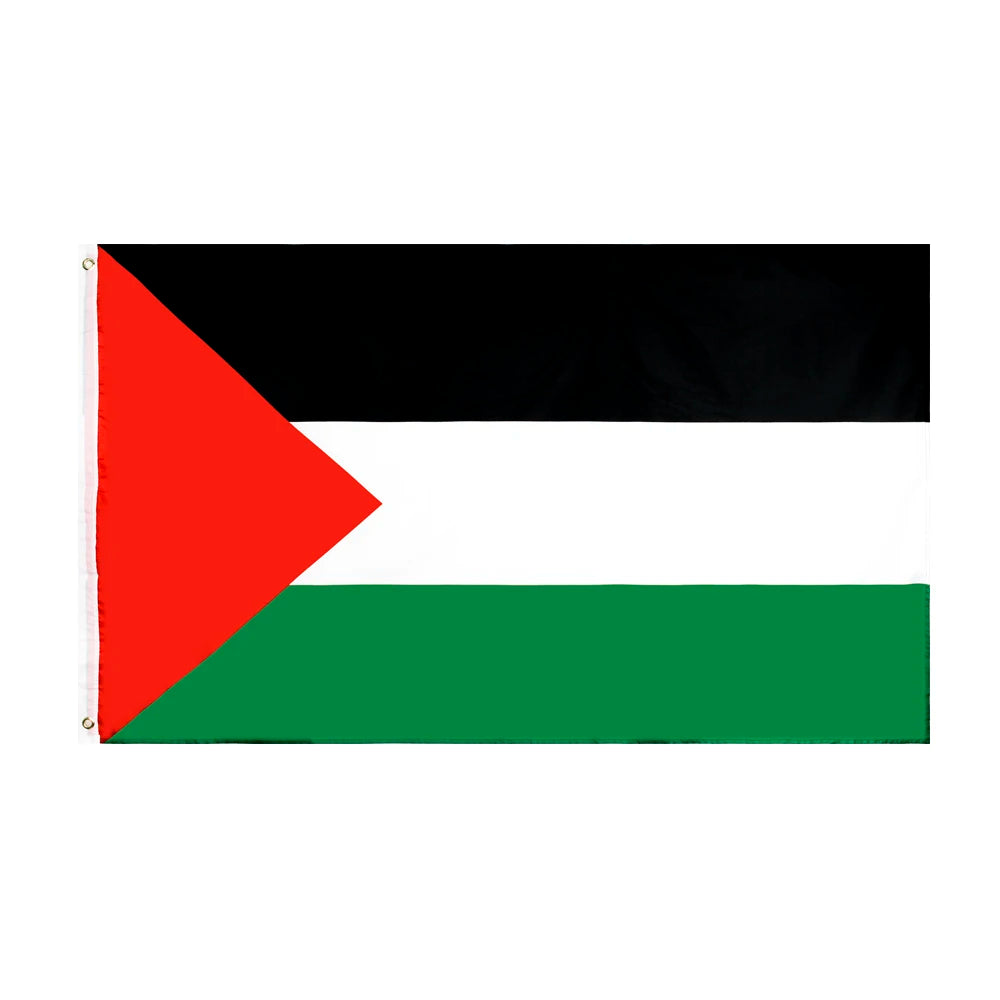 Ready to Ship 3X5 FT Double Sided Polyester Palestine National Flag