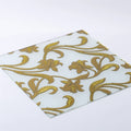 China Glass Manufacturer 3mm-9mm Acid Etched Printed Art Glass Sheets Ice Flower Design for Door and Window