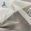 100% White Polyester Fabric Mesh 63\" Knitted Tulle for Kids' Apparel Embroidered Plain Pattern Weddings Designs for Girls
