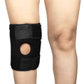 Adjustable Straps Knee Protector Neoprene and Spandex Material Custom Logo Knee Pads with Wrap Protective Nylon Straps