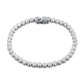 Girlfriend Gift Genuine  925 Sterling Silver Tennis Bracelet