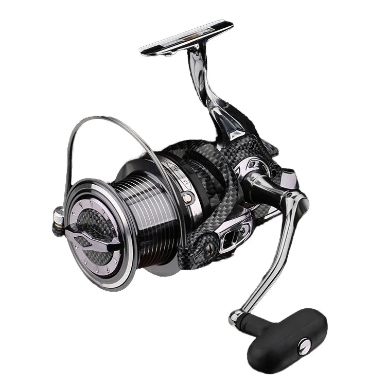 Large Size 14+1BB CNC Stainless Steel Left Right Hand Waterproof Long Casting Max Drag 18kg Spinning Reel