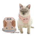 High-End Breathable Adjustable Dog Harness Waterproof Set Fashionable Mesh Cotton Dog Pet Harness