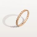 LOZRUNVE DUBAI Jewelry 925 Silver Plain Minimal Infinity Hollow Heart Eternity Ring