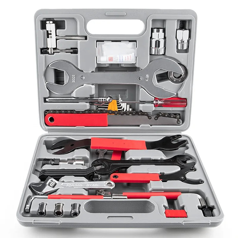 Professional Bicycle Repair Tool Sets Multifunctional Bike Tool Box Combination for Everyday Use