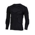 Men's Long Sleeve Quick Dry Training T-Shirt Breathable Anti-Collision Honeycomb Design Fitness Basketball Football Baseball