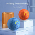 Automatic Pet Jumping Ball Durable Fashion Rubber and Silicone Dog Toys Biting-Resistant Electric Toys