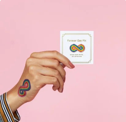 Customizable 2 Inch Temporary Tattoo Sticker Cute Colorful Design for School Promotions Anniversary Party Events Promotional