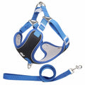 Luxury Reflective Oxford Vest Dog Harness for Small Medium Large Dogs Soft Mesh Padded No Pull for Outdoor Walking