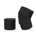 Squat Powerlifting Specialized Knee Sleeve Bandage Wrapped Compression Knee Pads Weightlifting Anti-Slip Knee Protection Sleeve
