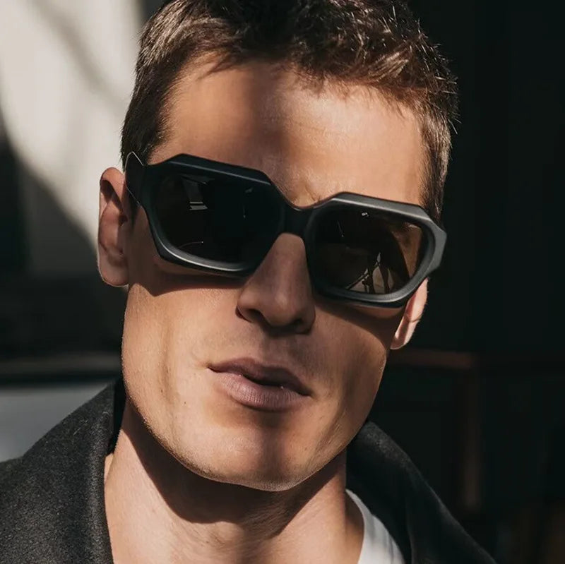 2023 New Fall Irregular  Fashion Small Frame Sunglasses Retro square Plastic for Women Men Trendy Glasses