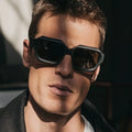2023 New Fall Irregular  Fashion Small Frame Sunglasses Retro square Plastic for Women Men Trendy Glasses
