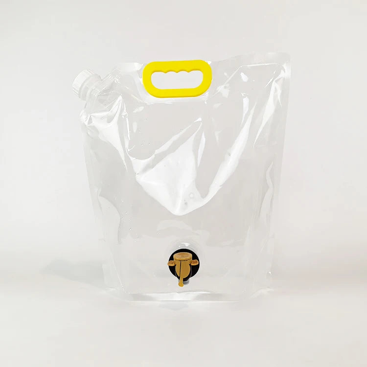 Customized  Drink Pouches  Spout Versatile Beverage Bags Portable Reusable Bag Water Leakage Prevention Water-Proof Liquid Bag