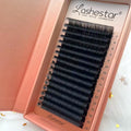 Korean Pbt Supply Private Label Vendor Handmade Dark Matte Mega Volume Mink l Curl Cc Curl Eyelash Extensions