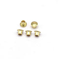Factory Price Manufacturer Supplier Round Head Semi Tubular Brass Rivets for Garment Fasteners