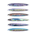SNEDA High Simulation 3D Printing UV Skin Fishing Lure Attractive Colorful Jigging Metal for Lake Stream Targetting Zander