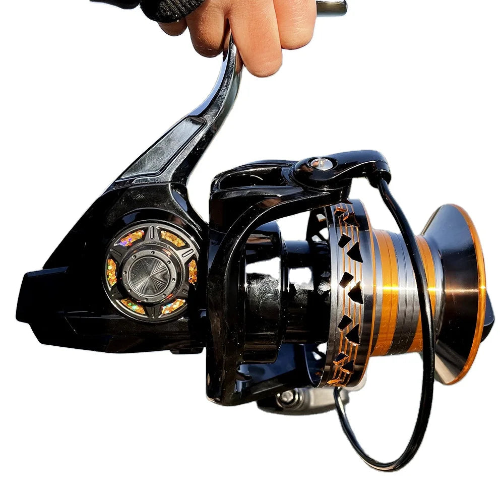High Speed Strong Double Drag 30Kg 12+1b Spinning Fishing Reel Surf Custom Seawater/Freshwater Molinete