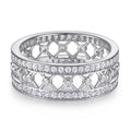 High End Iced Out Jewelry Silver Engagement Ring Iced Out Ring for Women Joyas De Plata 925 Original