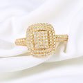 Personalized Jewelry Natural Diamond 18 Karat Gold Suppliers 2022 18k Real Latest Gold Ring Prices