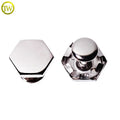 Custom Zinc Alloy Metal Garment Studs Snap Button Rivets for Clothing Leather Bag Jeans Button Closure