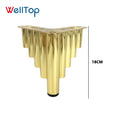 Sofa Accessories Iron Sofa Feets 13/15/18cm Metal Sofa Legs Gold Furniture Legs for TV Stand Desk Cabinet Dresser Coffee Table